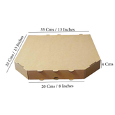 Hexagonal Corrugated Pizza Packaging Box (25 pack) 13 Inches